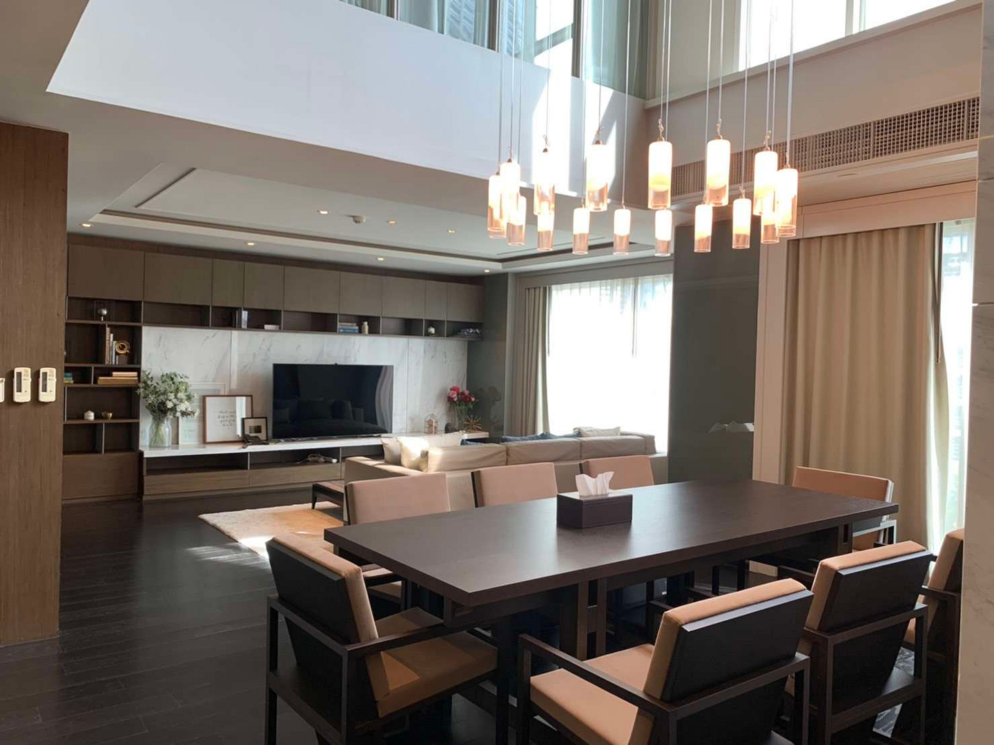 The Crest Sukhumvit 24 Condo 3 Bedroom Duplex Penthouse for Rent