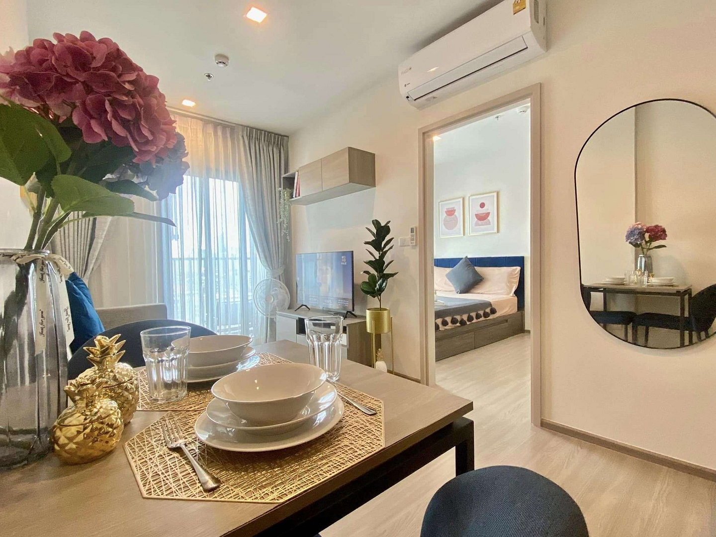 The Base Phetchaburi Thonglor 1 Bedroom Corner Unit for Sale